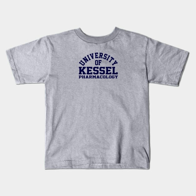 University of Kessel Kids T-Shirt by DrPeper